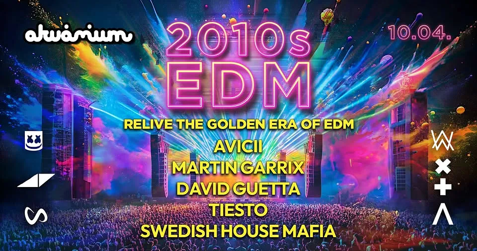 EDM 2010's Rave +x Akvárium 10.04. 