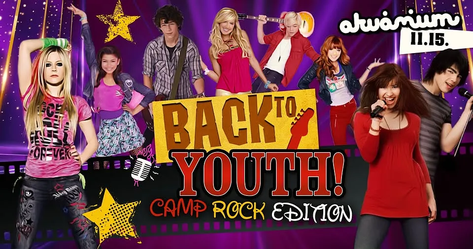 Back to Youth! Camp Rock Edition in Akvárium Klub 11.15.