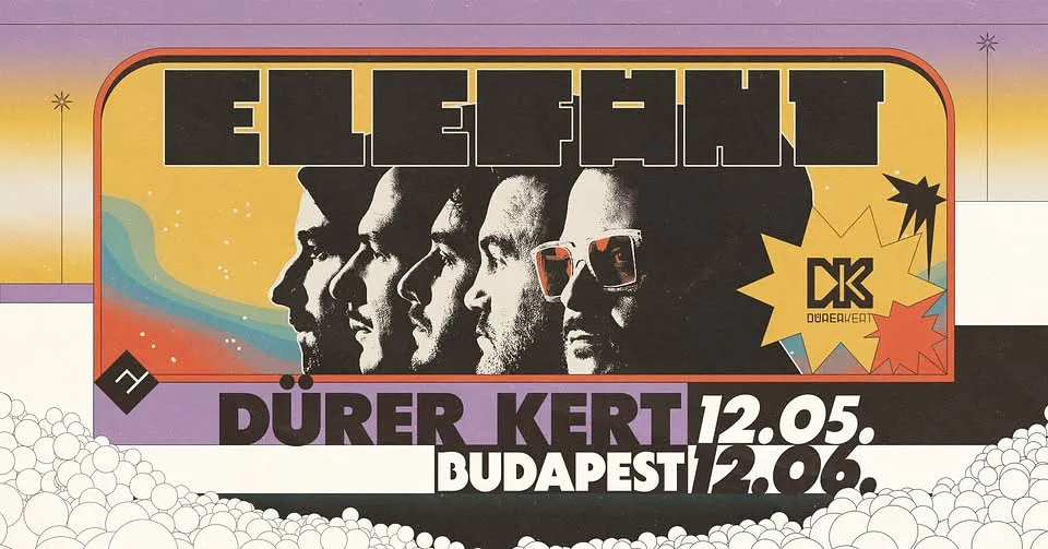 ELEFÁNT DUPLAKONCERT // BUDAPEST, DÜRER KERT 