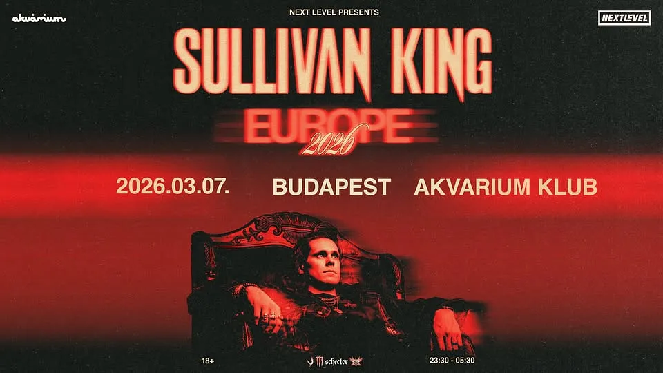 Next Level pres.: SULLIVAN KING Live (USA) + support - Akvárium Klub - 2026.03.07.