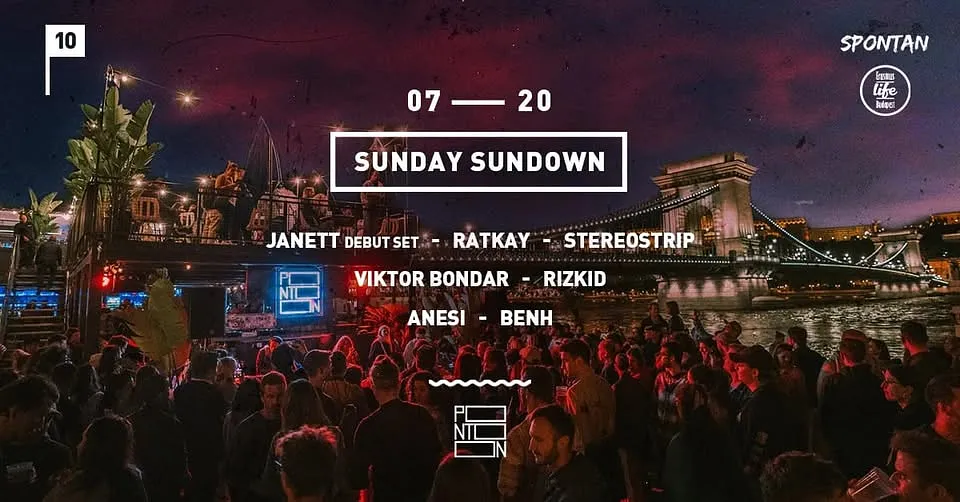 Sunday Sundown by ELB & Spontan ~ Pontoon ~ 20th July ~ Free entry