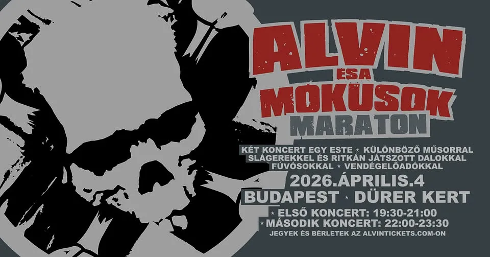 ALVIN ÉS A MÓKUSOK ★ ALVIN MARATON ★ DÜRER KERT