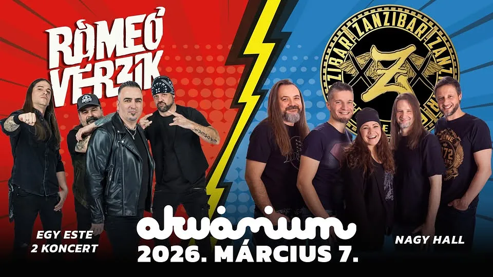 ZANZIBAR & RÓMEÓ VÉRZIK //Akvárium Klub NagyHall