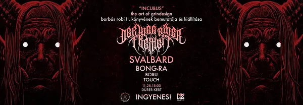 "INCUBUS"- the art of Grindesign. Könyvbemutató  fesztivál és kiállítás