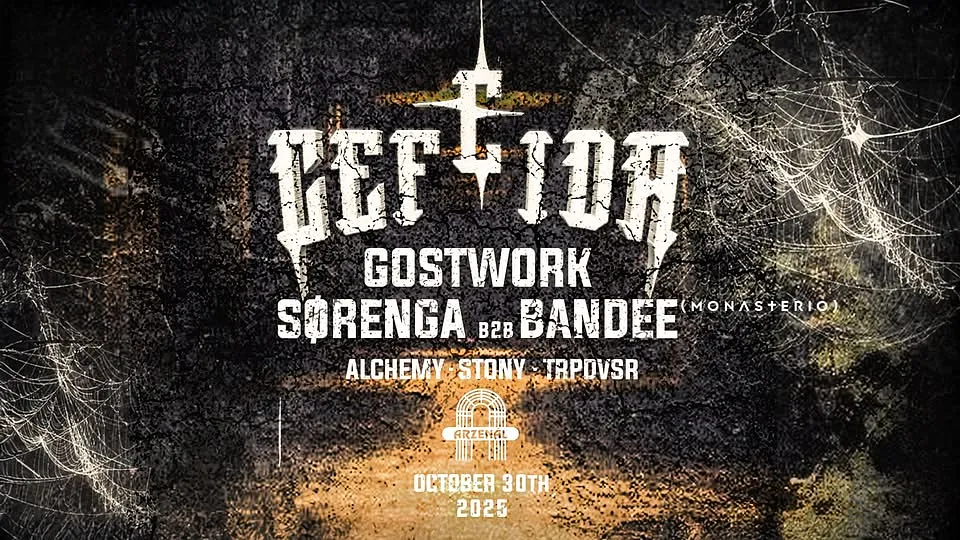 CEFEIDA presents: Halloween Edition @ Arzenal — w/ GOSTWORK, SØRENGA b2b BANDEE