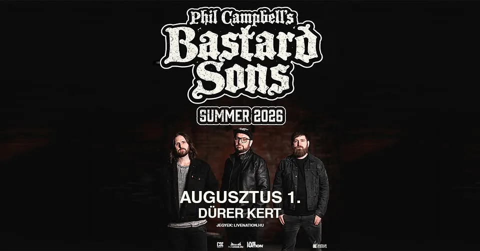 Phil Campbell’s Bastard Sons | Budapest 2026