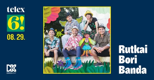 Rutkai Bori Banda koncert a Telex 6. születésnapján