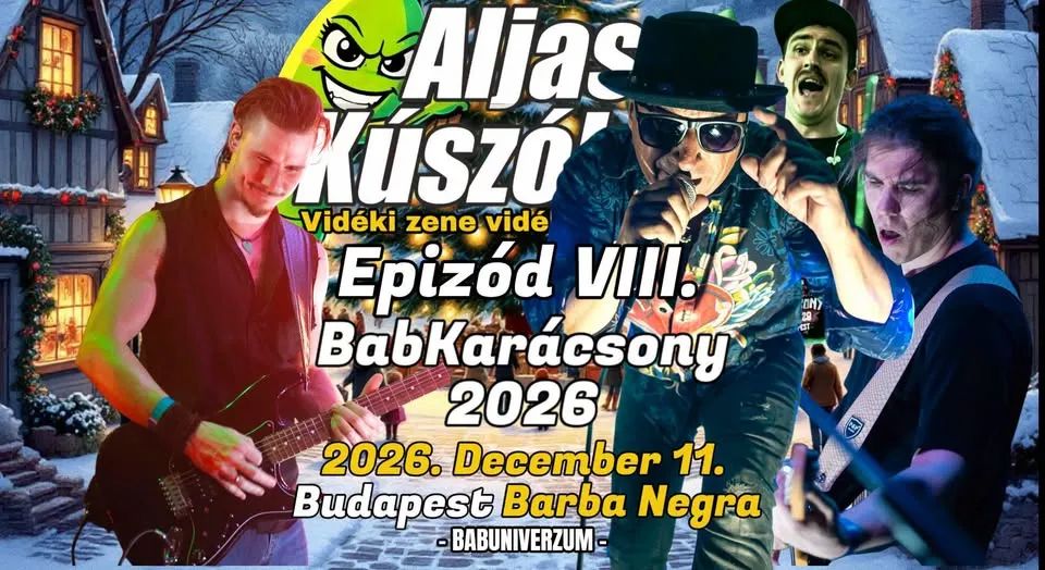 BABKARÁCSONY 2026 – AZ ALJAS KÚSZÓBAB ÉVES FŐESEMÉNYE