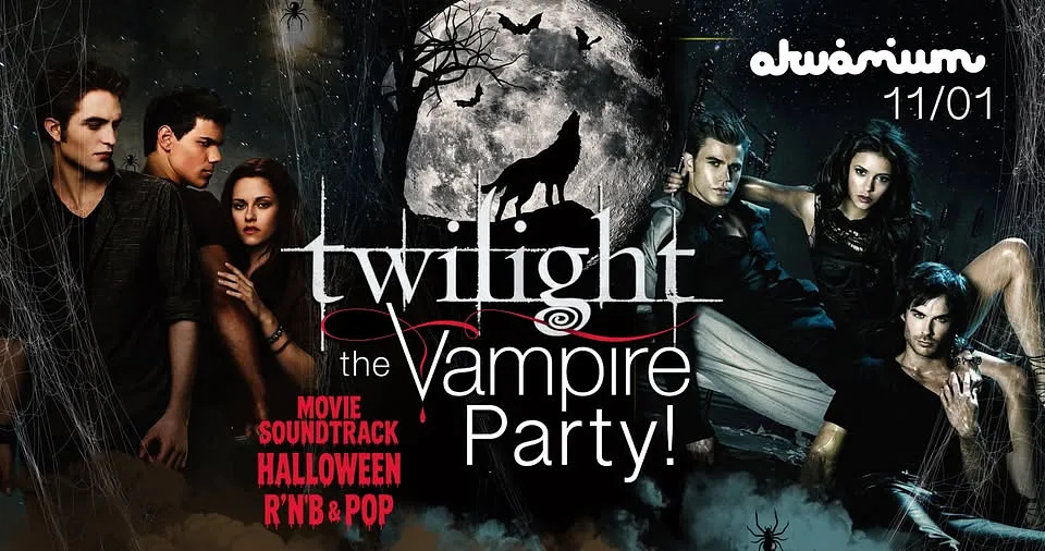 Twilight the Vampire Party! HALLOWEEN in Akvárium 11.01.