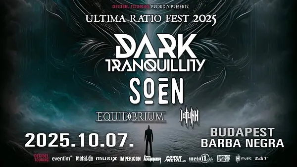 DARK TRANQUILLITY I SOEN I EQUILIBRIUM I IOTUNN I Barba Negra