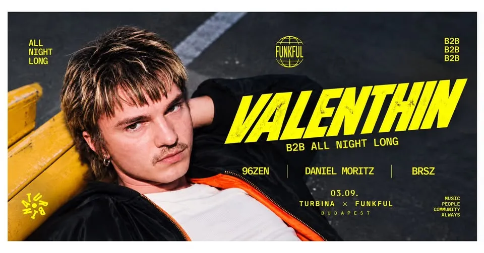 Valenthin All Night Long at Turbina Clubroom