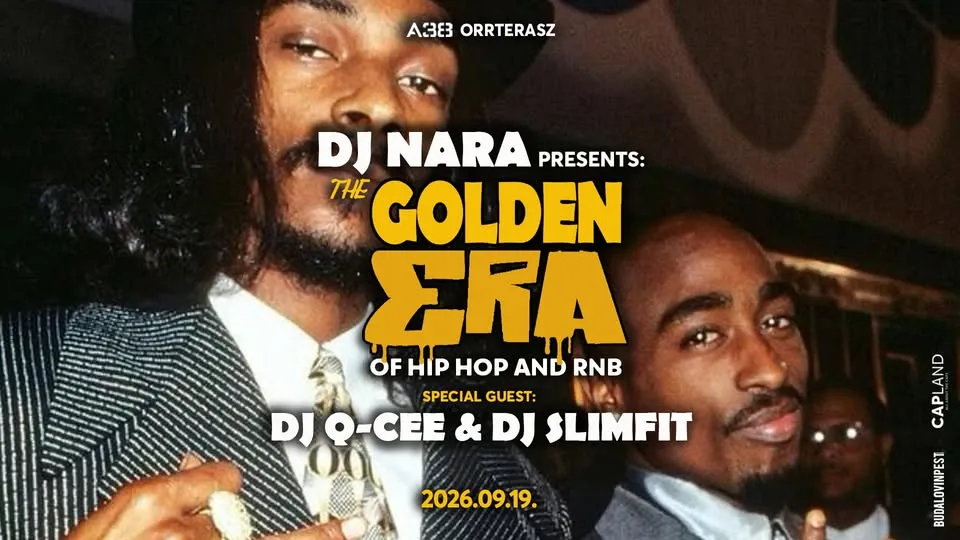 Dj Nara Presents: THe Golden Era of Hip-Hop & RnB