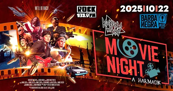 ROCKSTARS NOT DEAD ★ III. MOVIE NIGHT ★ BARBA NEGRA