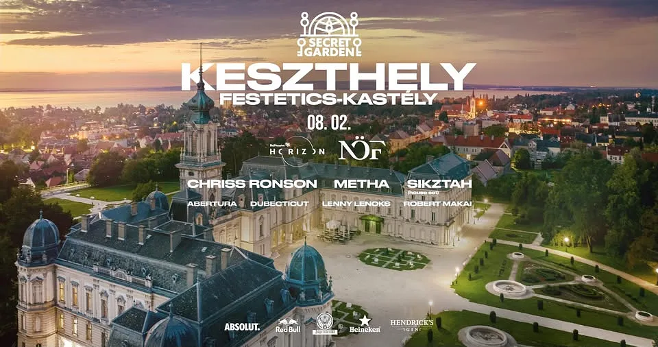 Be Massive Horizon & NÖF pres:  Keszthely Festetics-kastély - Secret Garden
