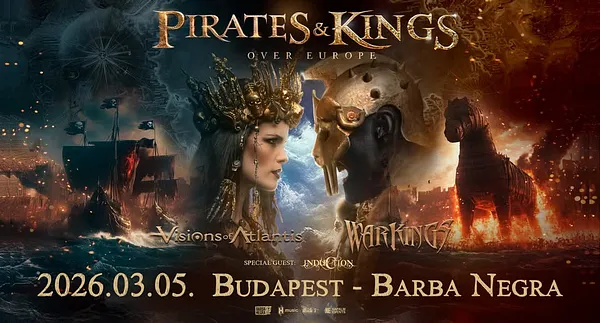 Visions of Atlantis x Warkings co-headline tour + Induction I Budapest, Barba Negra