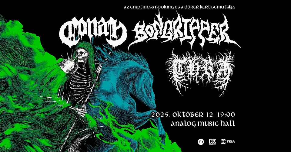 Bongripper (US), Conan (UK) Thra (US) - Analog Music Hall