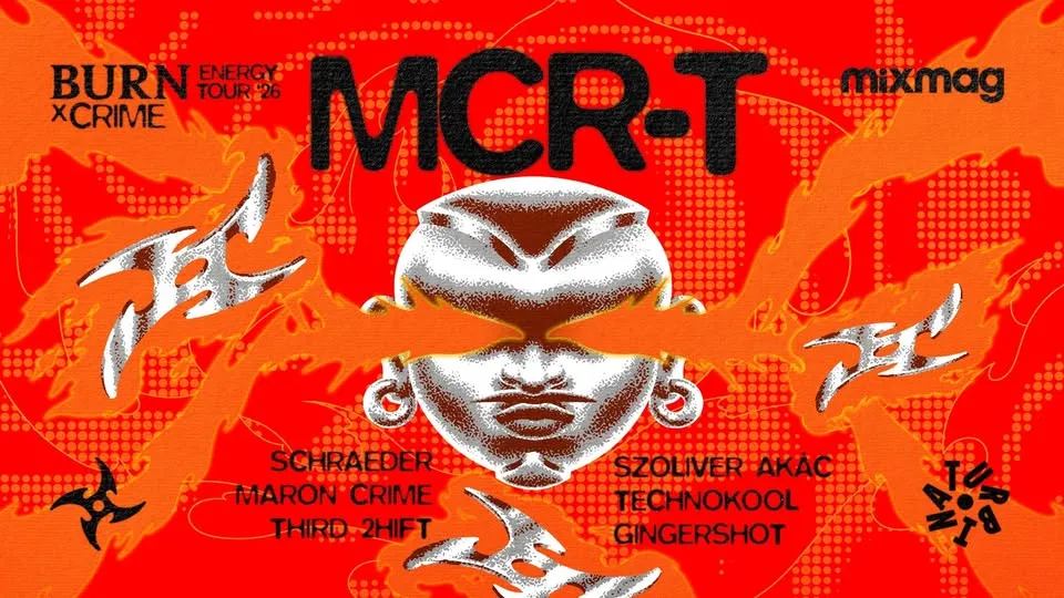 CRIME x Burn Energy Tour w/ MCR-T