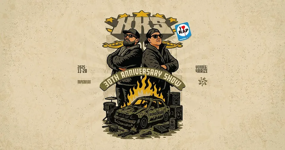 NKS - 30th Anniversary Show x RapCaviar // 11.28. // Turbina Budapest