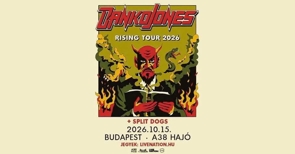 Danko Jones • Split Dogs | Budapest 2026
