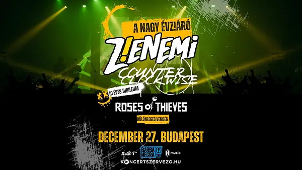 Z!ENEMi ★ Counter Clockwise @ BUDAPEST Barba Negra Blue 2025.12.27. ★ Vendég: Roses of Thieves