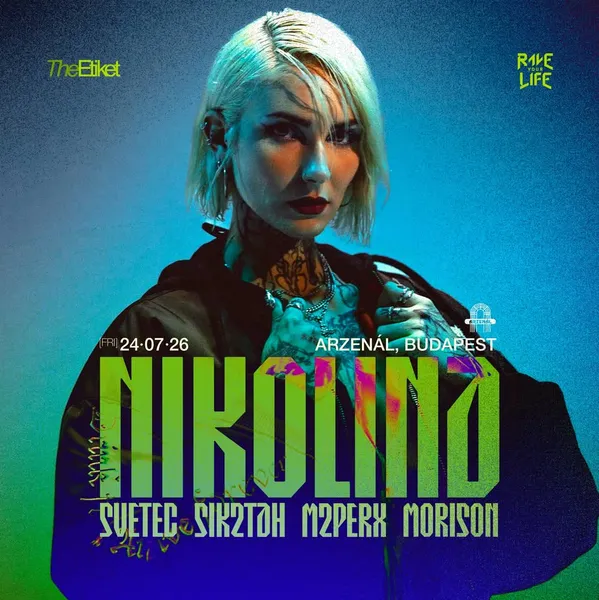 The Etiket x Rave Your Life present: NIKOLINA (DE) │ Arzenál │ 07.24.