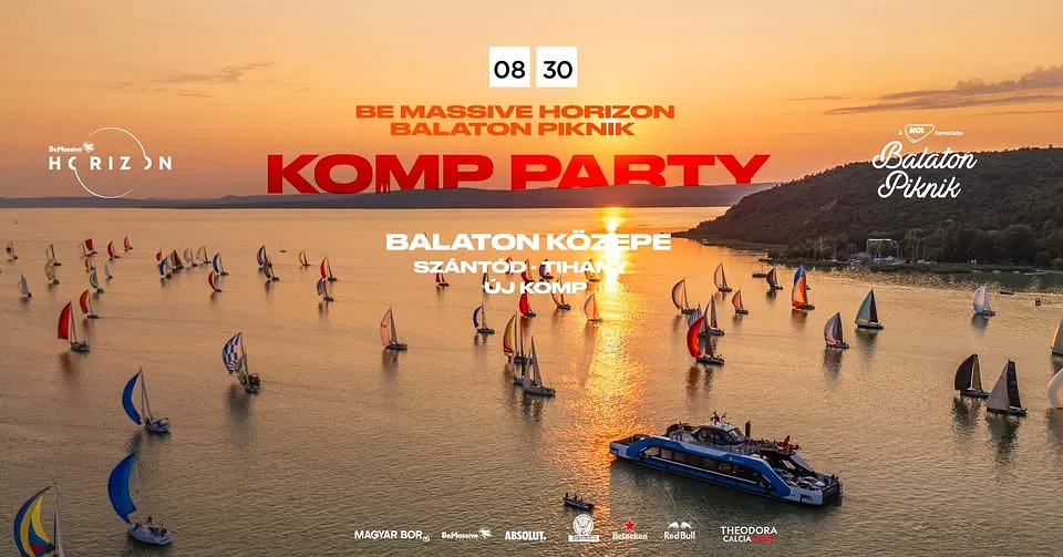 BE MASSIVE X MOL NAGYON BALATON KOMP  Party Szántód - Tihany - BALATON KÖZEPE 