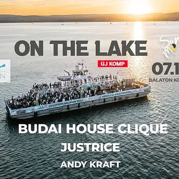 Be Massive Horizon & BAHART: ÚJ KOMP Boat Party TÁNC A BALATON KÖZEPÉN