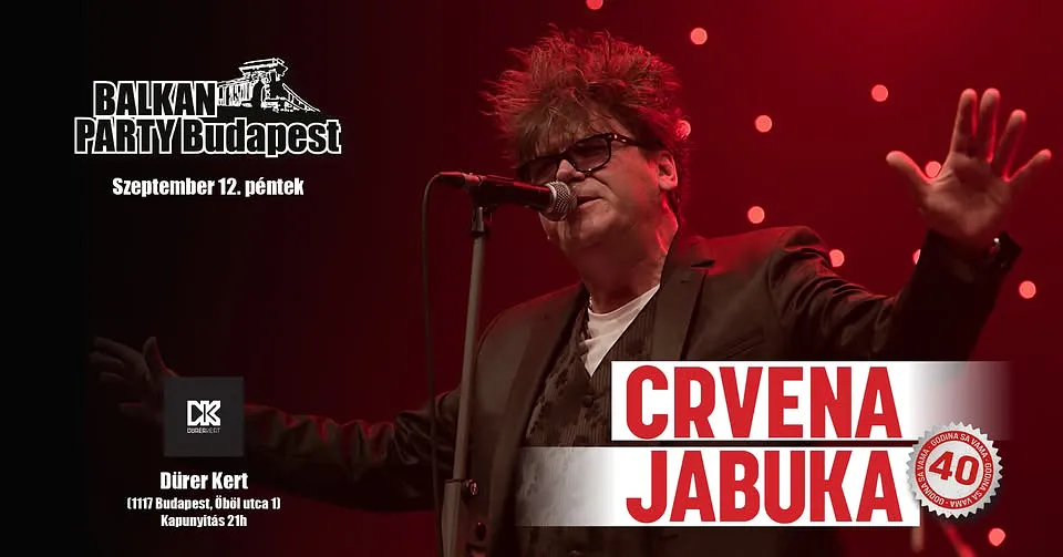 Crvena Jabuka koncert a Yu Partin