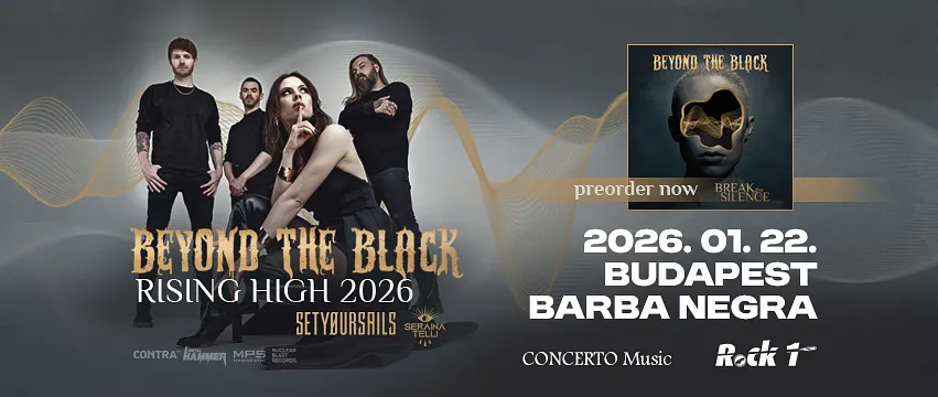 BEYOND THE BLACK - Rising High Tour 2026 - Budapest