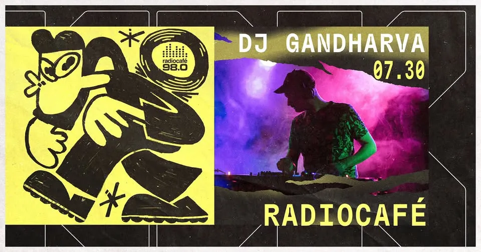 radiocafé rezidensek a Kertben: Dj Gandharva