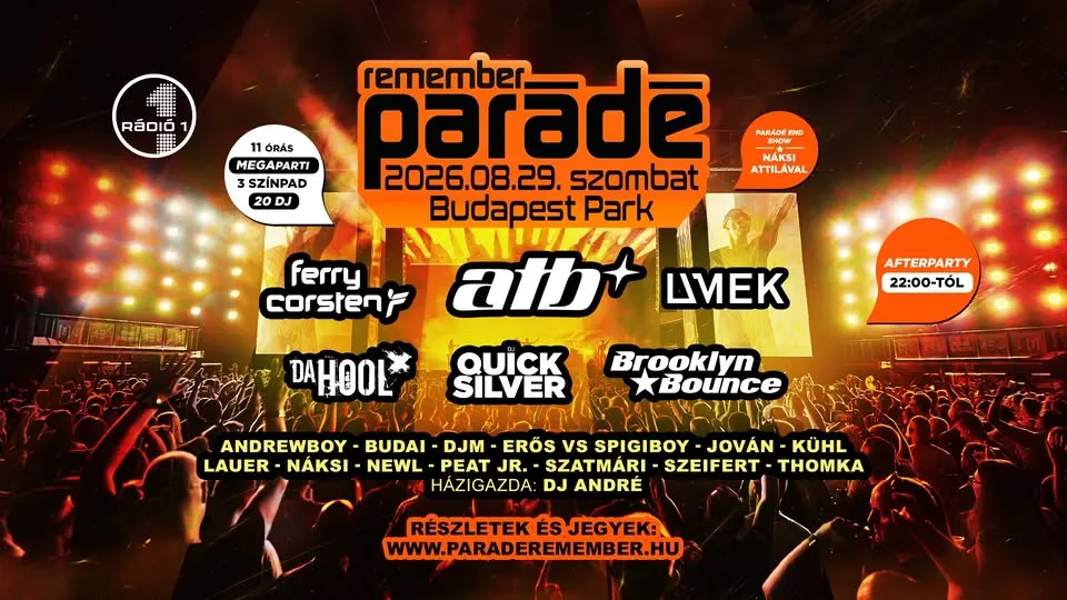 Parádé Remember 2026 // Budapest Park