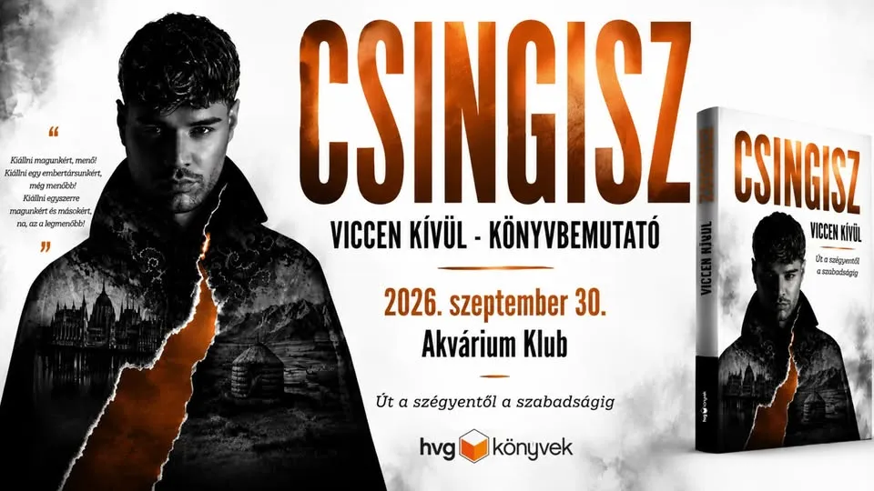 CSINGISZ: Viccen kívül Könyvbemutató