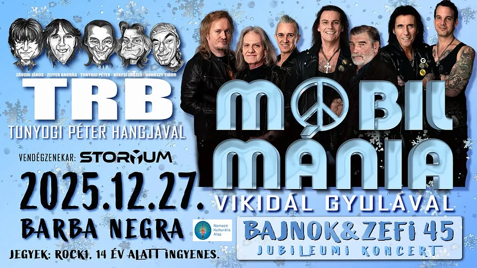 MOBILMÁNIA VIKIDÁL GYULÁVAL ★ TRB ★ Storyum ★ BARBA NEGRA