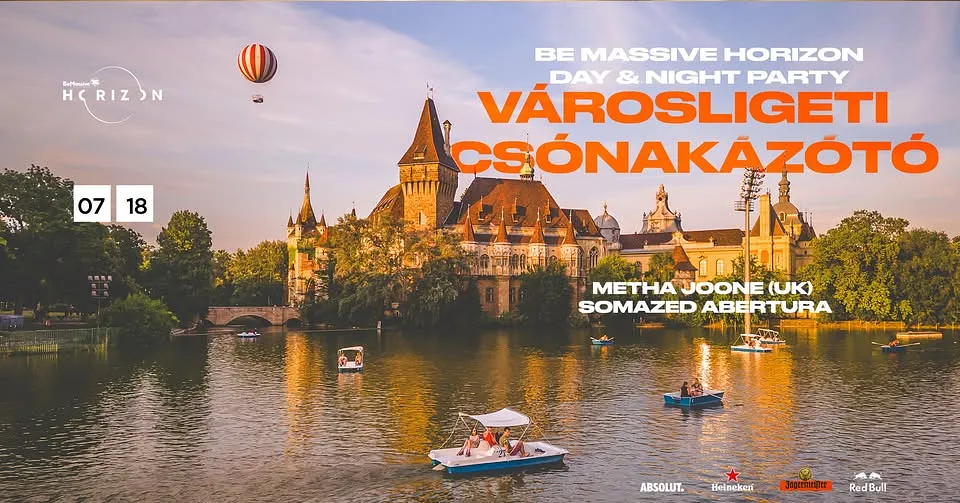 Be Massive Horizon Day & Night Party - Városligeti csónakázótó