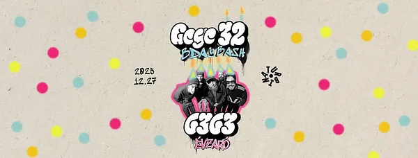 Gege 32 bday bash // 6363 évzáró // TURBINA