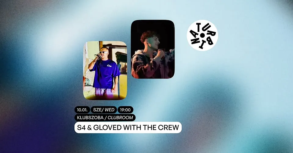 S4 & GLOVED with the crew // Turbina, Klubszoba