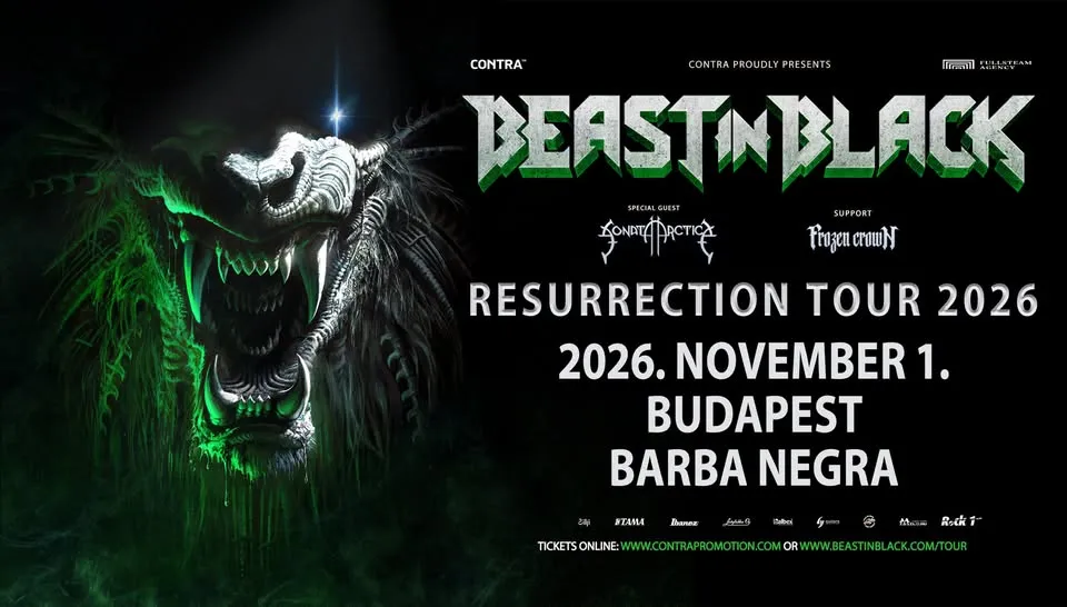 BEAST IN BLACK - Resurrection Tour 2026 - Budapest