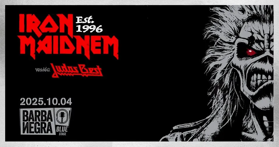 IRON MAIDNEM ★ JUDAS BEST ★ BARBA NEGRA