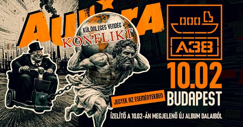 Aurora – Nehéz idők lemezbemutató ★ vendég: KONFLIKT