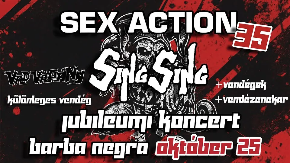 SEX ACTION 35 ★ SING SING ★ BARBA NEGRA