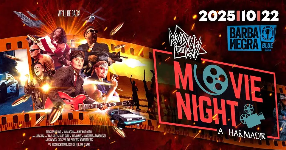 ROCKSTARS NOT DEAD ★ III. MOVIE NIGHT ★ BARBA NEGRA