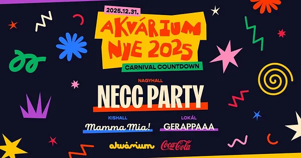 Akvárium NYE 2025 – Carnival Countdown // Akvárium Klub