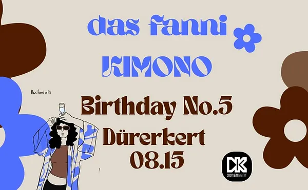 Das Fanni Kimono Birthday No. 5 