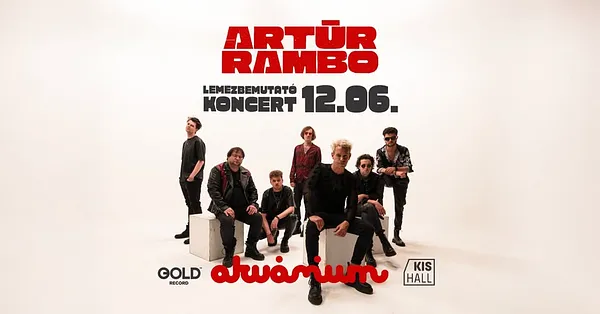 ARTŪR RAMBO LEMEZBEMUTATÓ - Akvárium KisHall // 2025.12.06.