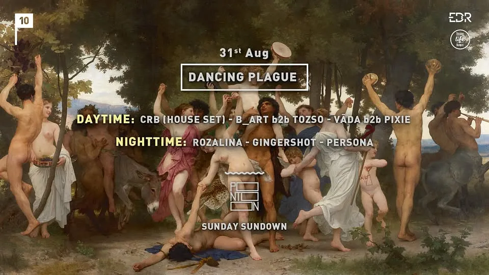 Dancing Plague ~ Pontoon ~ Sunday Sundown ~ 31st Aug ~ Free entry