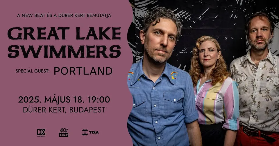 Great Lake Swimmers (CAN), Portland (BE) - Dürer Kert 