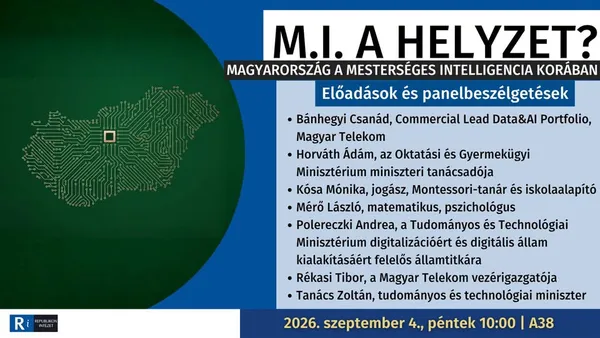 M.I. a helyzet? - Magyarország a mesterséges intelligencia korában