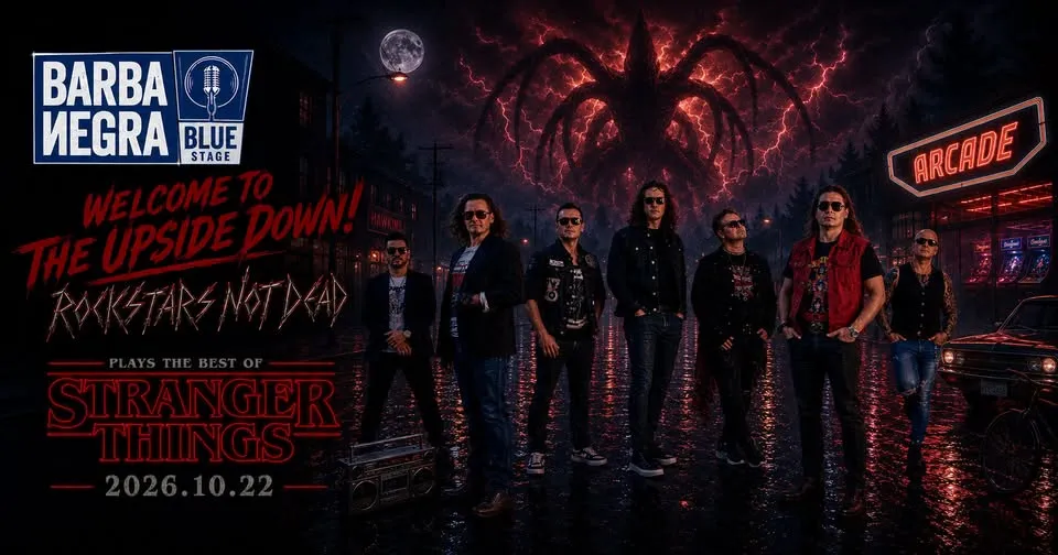 Rockstars Not Dead Plays Stranger Things | Budapest, Barba Negra