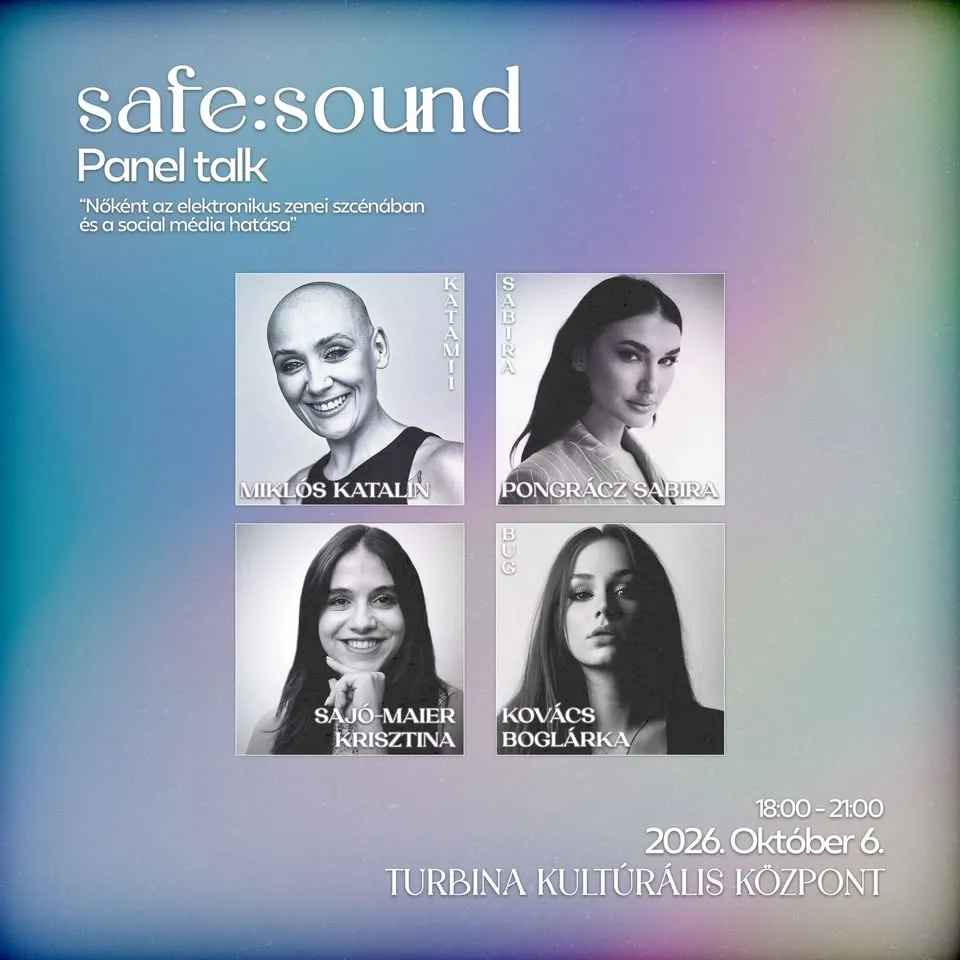 SAFE:SOUND #001 // Nőként az elektronikus zenei szcénában és a média hatása