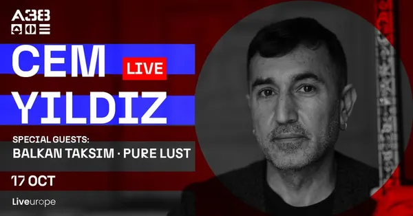 CEM YILDIZ live (TR) | Balkan Taksim (RO) | Pure Lust (HU) // A38 Hajó